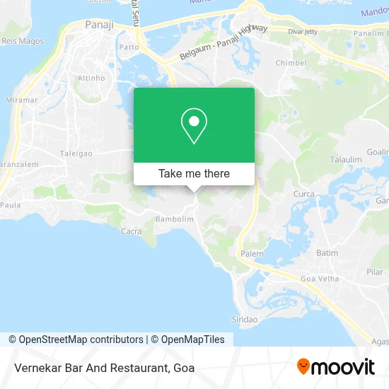 Vernekar Bar And Restaurant map