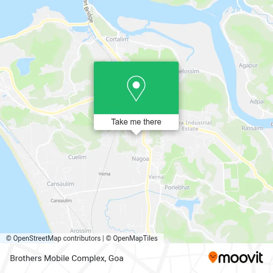 Brothers Mobile Complex map