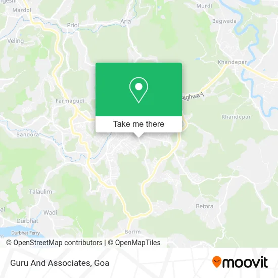 Guru And Associates map
