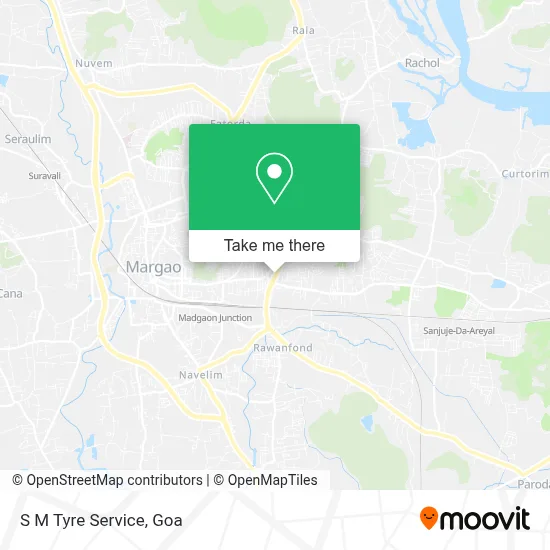 S M Tyre Service map