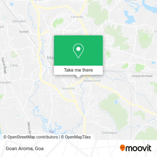 Goan Aroma map