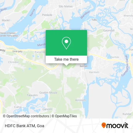 Hdfc Bank Atm map