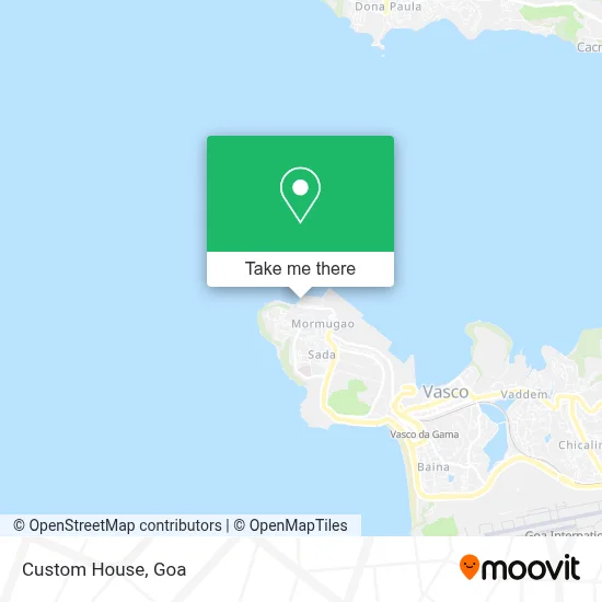 Custom House map