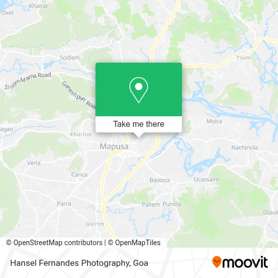 Hansel Fernandes Photography map