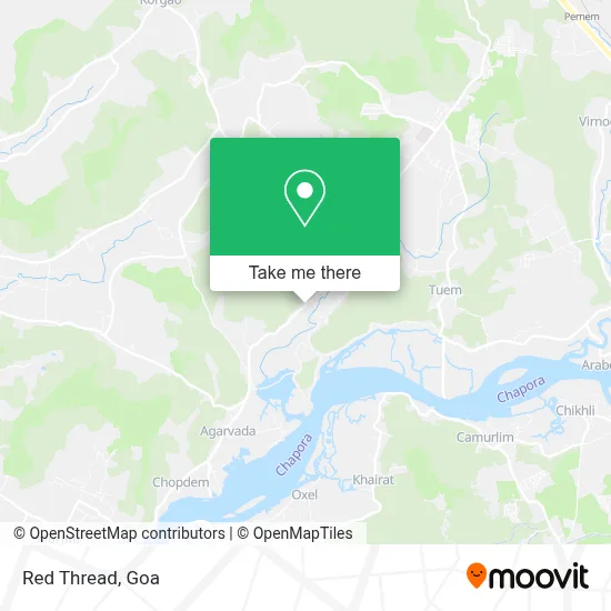 Red Thread map