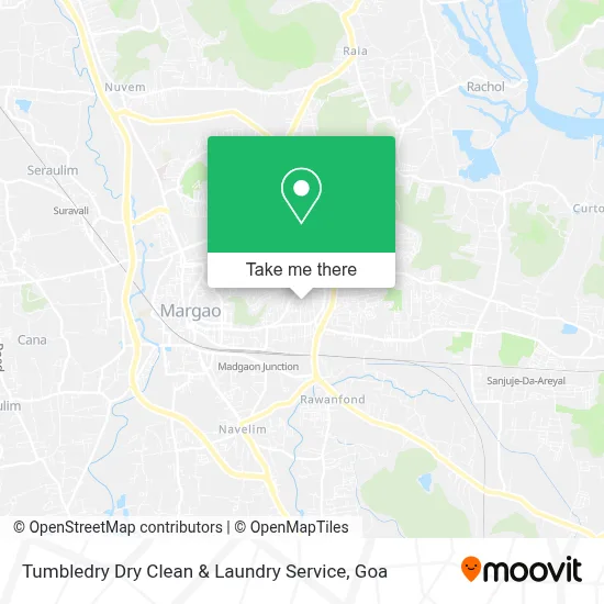 Tumbledry Dry Clean & Laundry Service map
