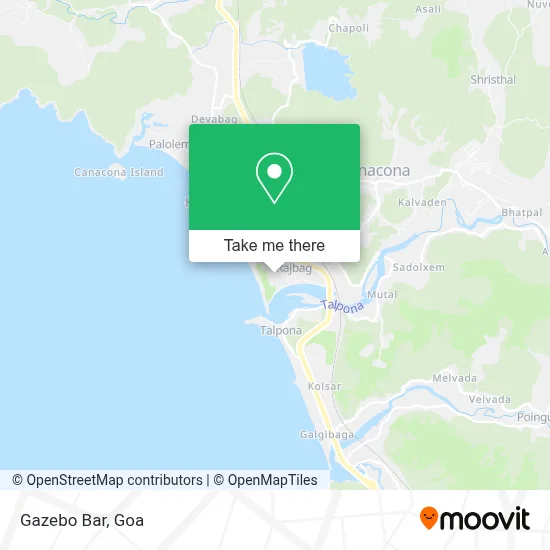 Gazebo Bar map