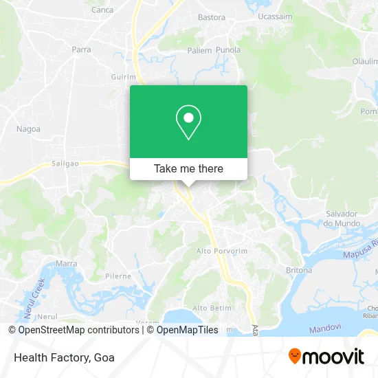 Health Factory map