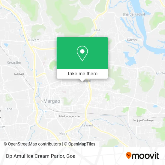 Dp Amul Ice Cream Parlor map