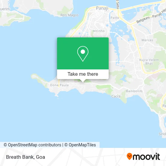Breath Bank map