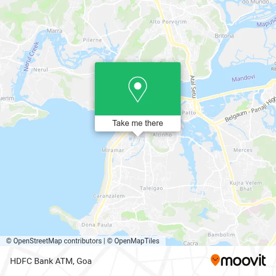 Hdfc Bank Atm map