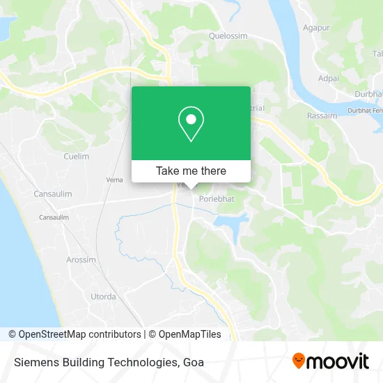 Siemens Building Technologies map