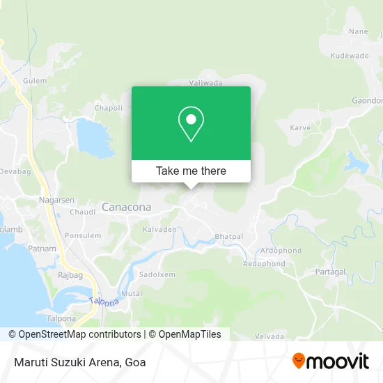 Maruti Suzuki Arena map