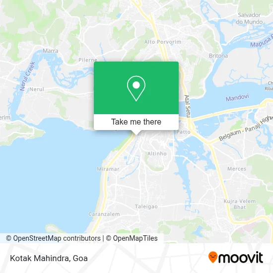 Kotak Mahindra map