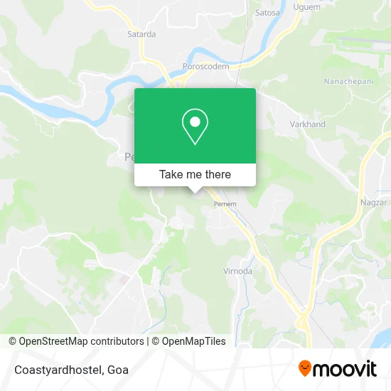 Coastyardhostel map