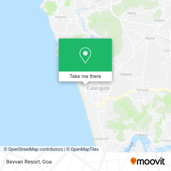 Bevvan Resort map