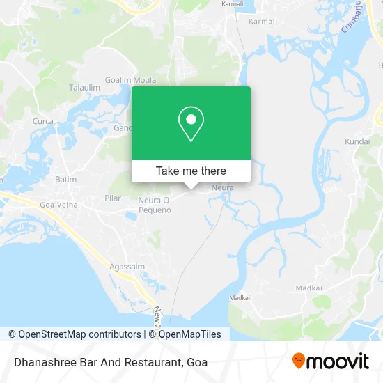 Dhanashree Bar And Restaurant map