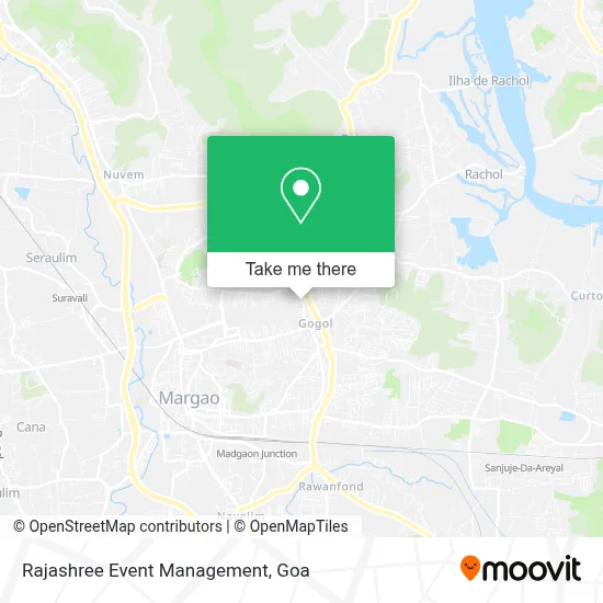 Rajashree Event Management map