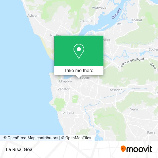 La Risa map