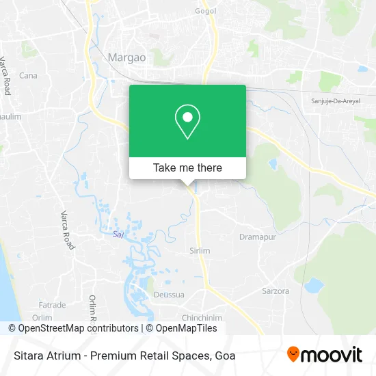 Sitara Atrium - Premium Retail Spaces map