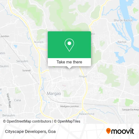Cityscape Developers map