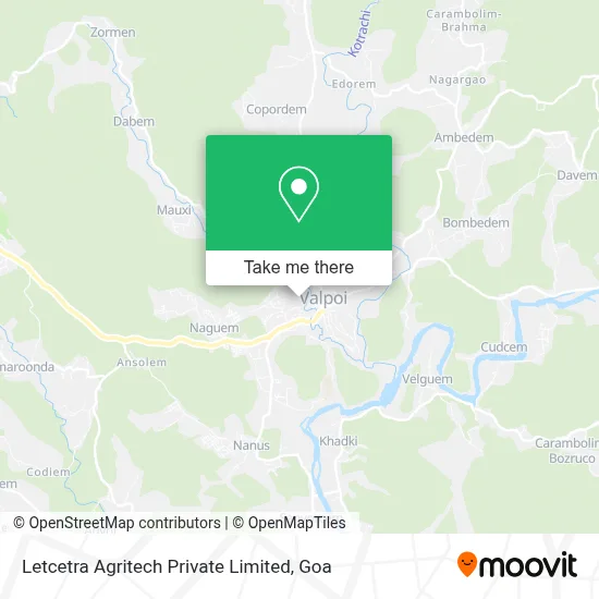Letcetra Agritech Private Limited map