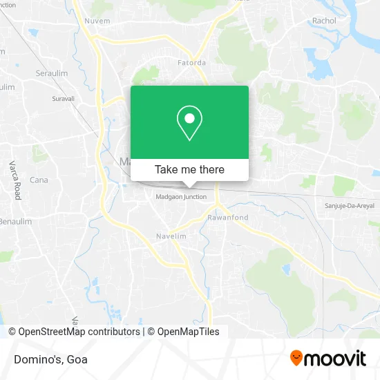 Domino's map