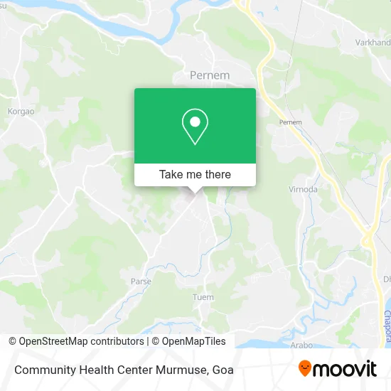 Community Health Center Murmuse map