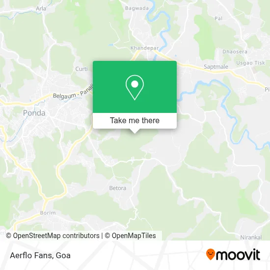 Aerflo Fans map