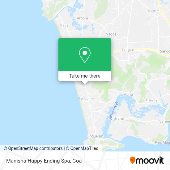 Manisha Happy Ending Spa map