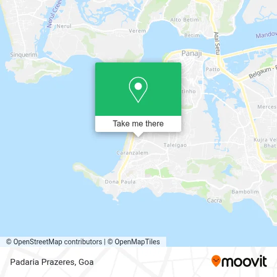 Padaria Prazeres map