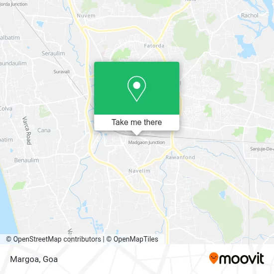 Margoa map