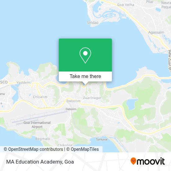MA Education Academy map