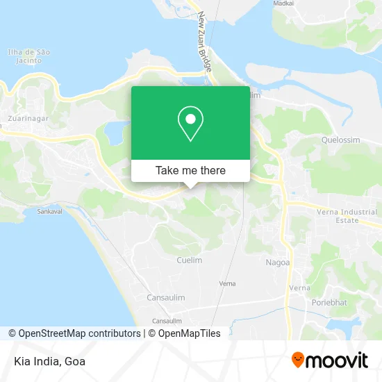 Kia India map
