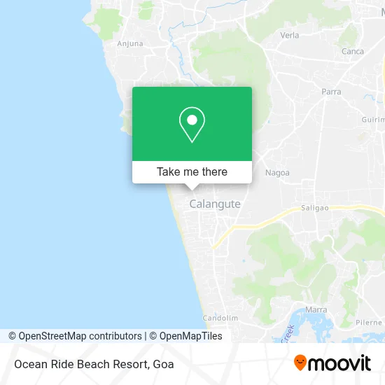 Ocean Ride Beach Resort map