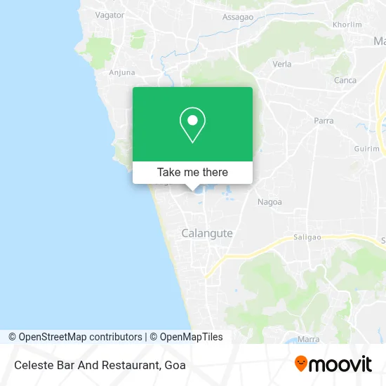 Celeste Bar And Restaurant map
