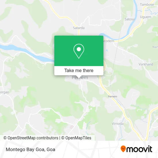 Montego Bay Goa map