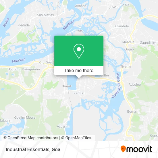 Industrial Essentials map