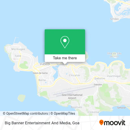 Big Banner Entertainment And Media map