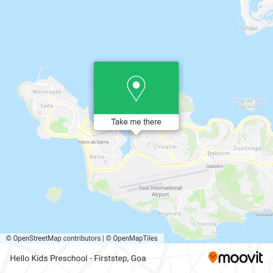 Hello Kids Preschool - Firststep map