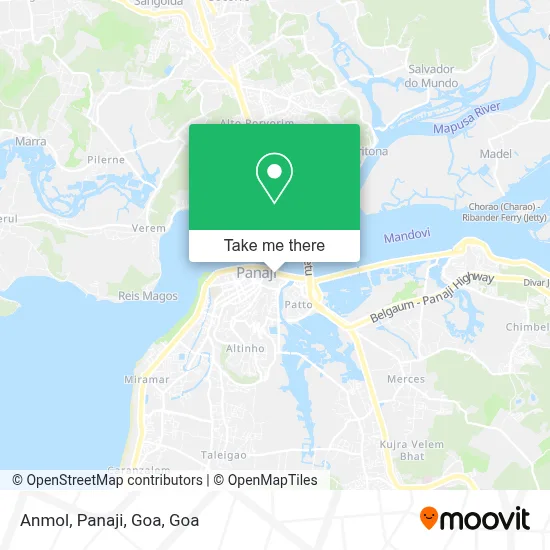 Anmol, Panaji, Goa map