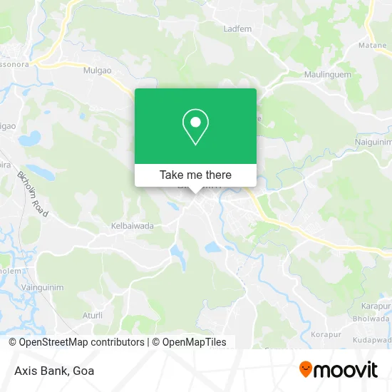 Axis Bank map