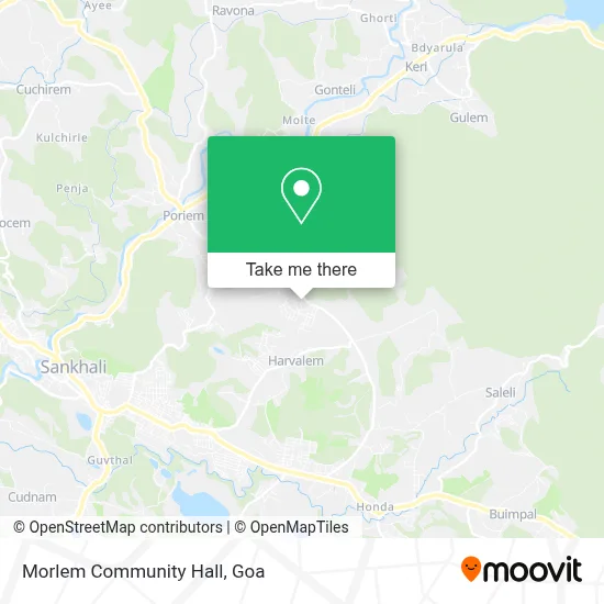 Morlem Community Hall map