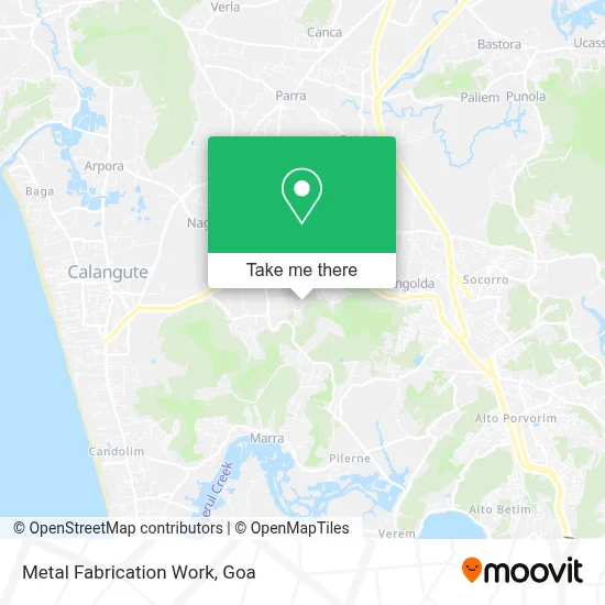 Metal Fabrication Work map