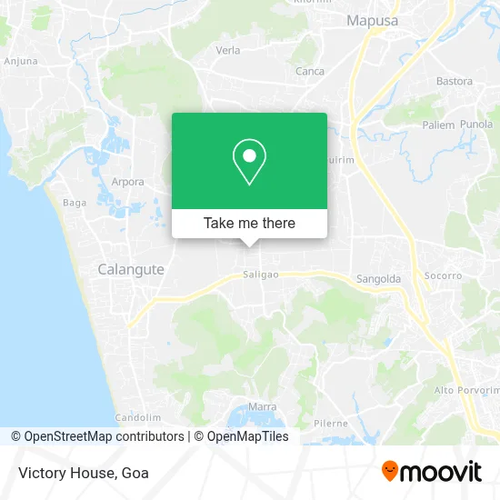 Victory House map