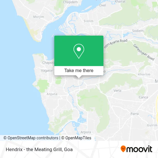 Hendrix - the Meating Grill map