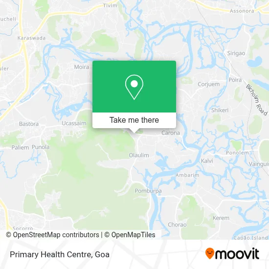 Primary Health Centre map