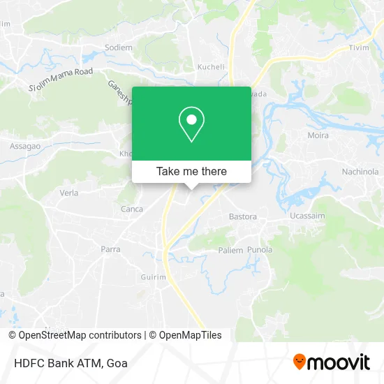 Hdfc Bank Atm map