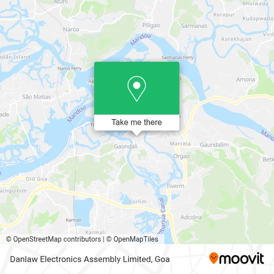 Danlaw Electronics Assembly Limited map