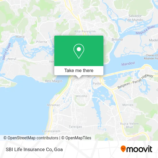 Sbi Life Insurance Co map